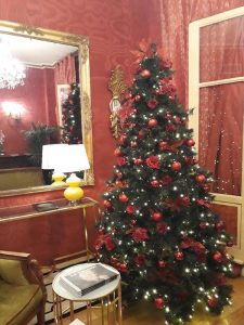Christmas time at Hotel des Marronniers