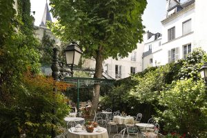 Un hôtel avec jardin à Paris 6.